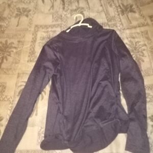 Reebok hooded long sleeve tee